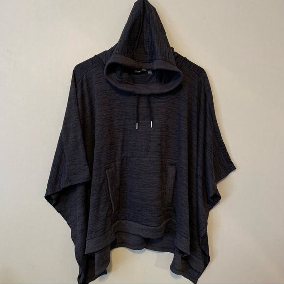 Athleta Techie Sweat Blissful Hoodie Poncho 721575 - Picture 2 of 7